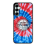 Detroit Pistons Tie Dye Style Logo Samsung Galaxy A16 Case DC2871