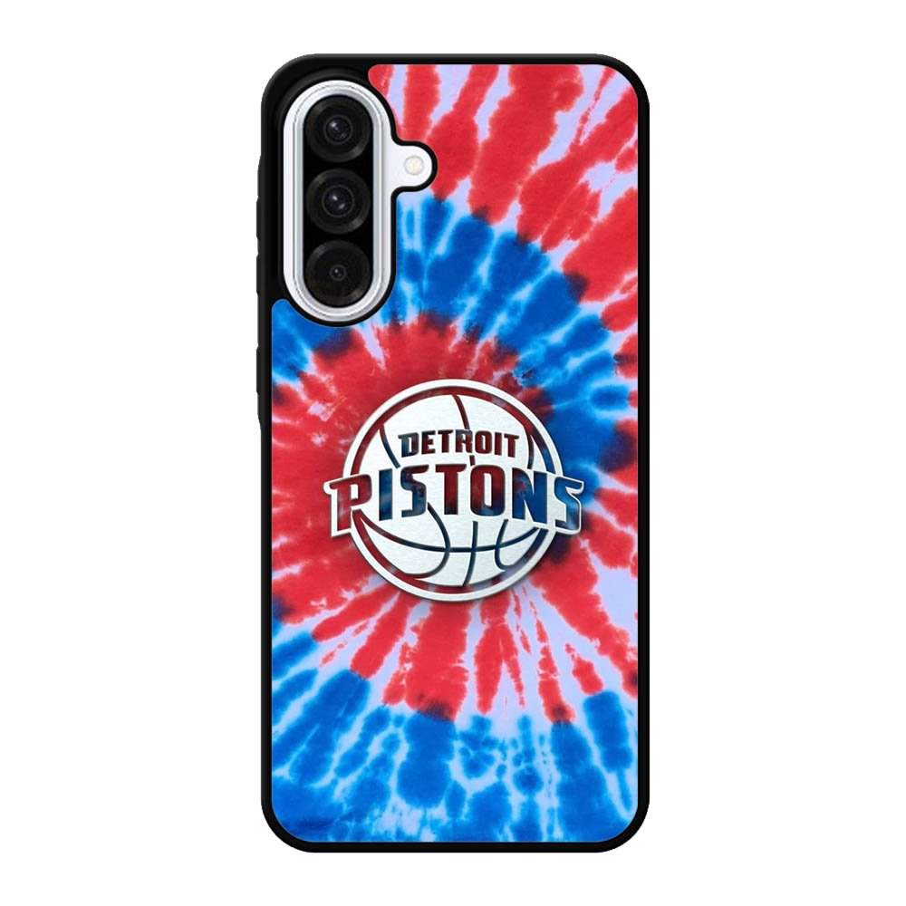 Detroit Pistons Tie Dye Style Logo Samsung Galaxy A56 Case DC2871