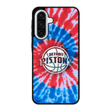 Detroit Pistons Tie Dye Style Logo Samsung Galaxy A56 Case DC2871
