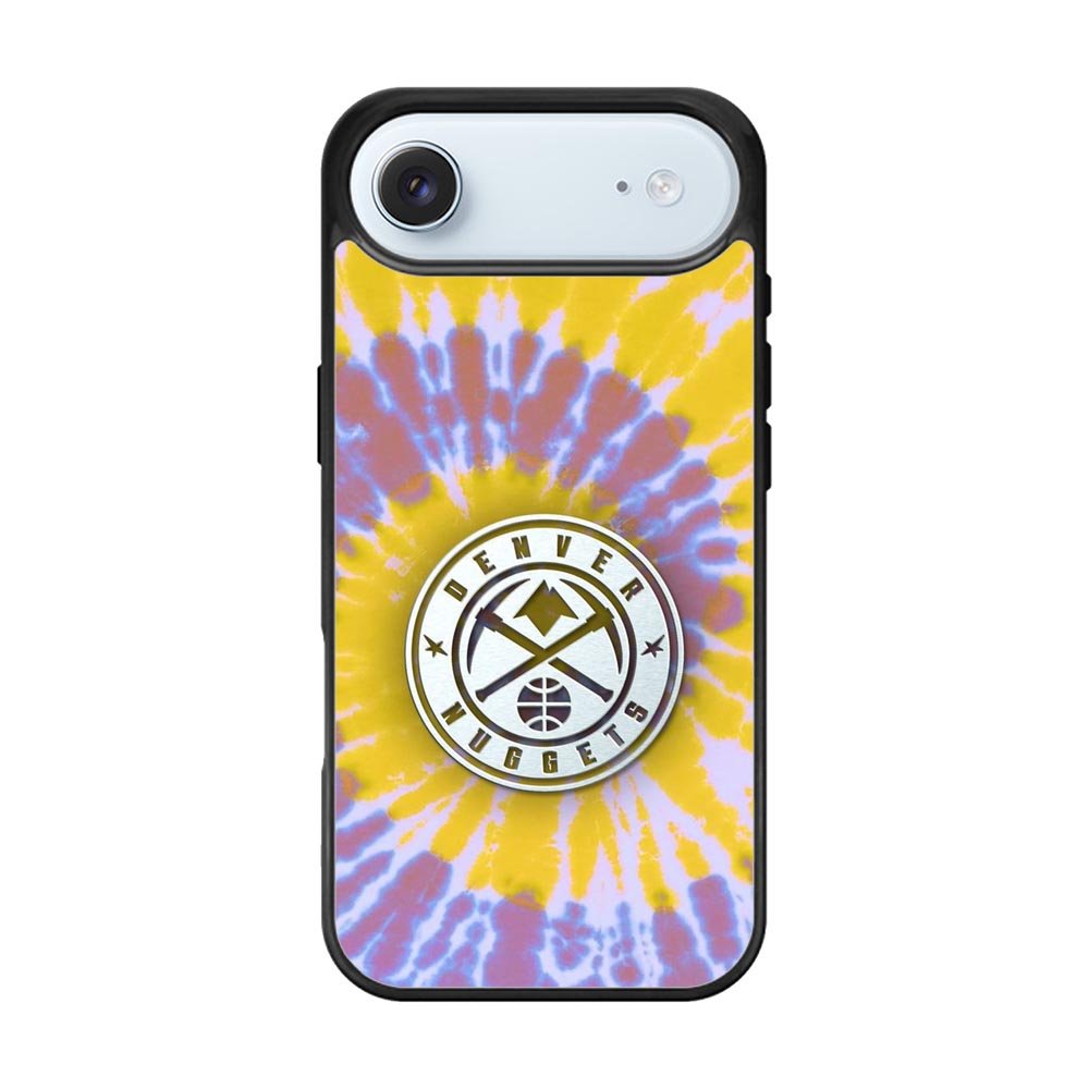Denver Nuggets Tie Dye Style Logo iPhone Air Case
