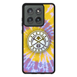 Denver Nuggets Tie Dye Style Logo Motorola Moto Edge 2025 Case