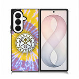 Denver Nuggets Tie Dye Style Logo Samsung Galaxy Z Fold 8 Ultra Case