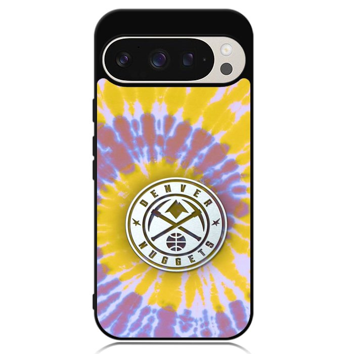 Denver Nuggets Tie Dye Style Logo Google Pixel 9 Pro XL Case
