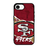 San Francisco 49Ers Torn Paper Style Logo iPhone 17e Case DC1617