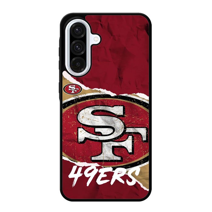 San Francisco 49Ers Torn Paper Style Logo Samsung Galaxy A16 Case DC1617