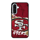 San Francisco 49Ers Torn Paper Style Logo Samsung Galaxy A56 Case DC1617