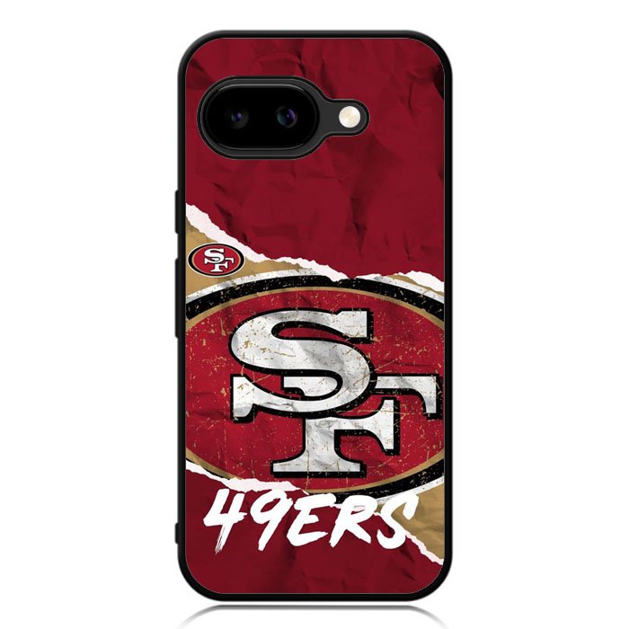 San Francisco 49Ers Torn Paper Style Logo Google Pixel 9A Case DC1617