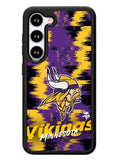Minnesota Vikings Torn Paper Style Logo Samsung Galaxy S23 Plus 5G / Samsung Galaxy S23+ 5G Case