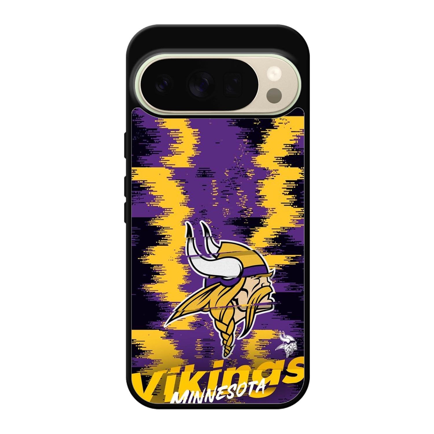 Minnesota Vikings Torn Paper Style Logo Google Pixel 10 Pro XL Case