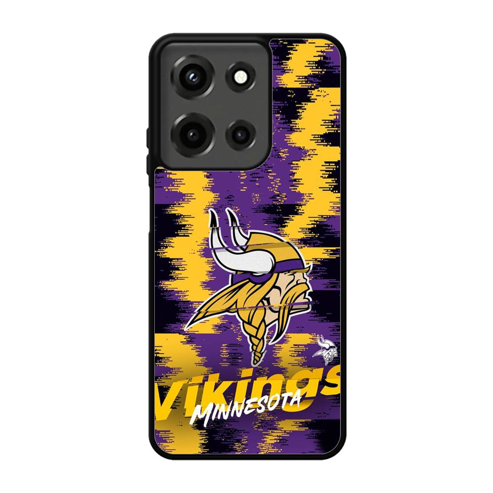 Minnesota Vikings Torn Paper Style Logo Motorola Moto G 5G 2025 Case DC7441