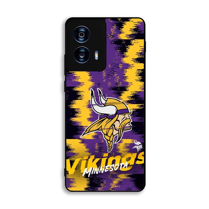Minnesota Vikings Torn Paper Style Logo Motorola Moto G Power 5G 2024 Case DC2950