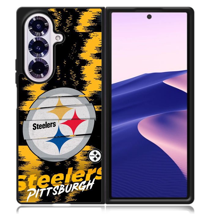 Pittsburgh Steelers Nfl Team Logo Samsung Galaxy Z Fold 7 Case DC1469