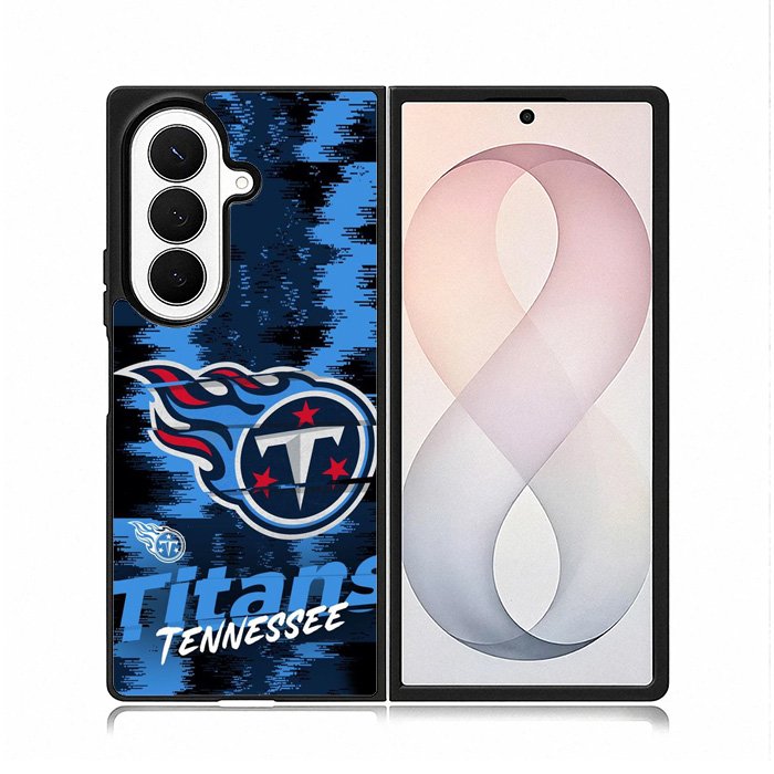 Tennessee Titans Nfl Team Logo Samsung Galaxy Z Fold 8 Ultra Case DC1835