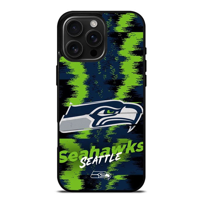 Seattle Seahawks Nfl Team Logo iPhone 16 Pro Max Case DC1654