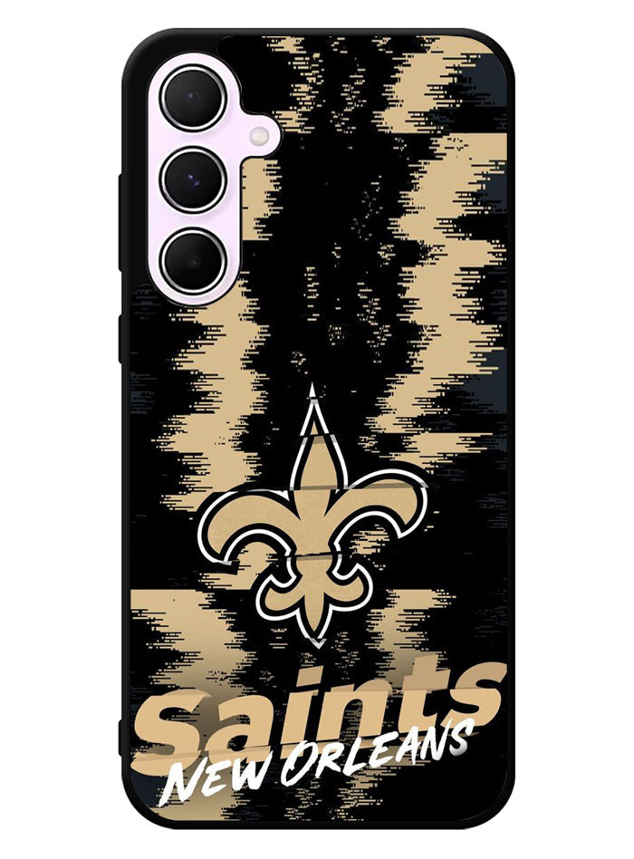 New Orleans Saints NFL Team Logo Samsung Galaxy A55 5G Case