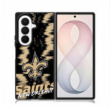 New Orleans Saints NFL Team Logo Samsung Galaxy Z Fold 8 Ultra Case