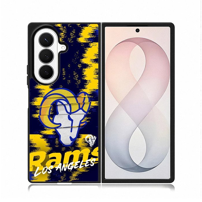 Los Angeles Rams Nfl Team Logo Samsung Galaxy Z Fold 8 Ultra Case DC1069