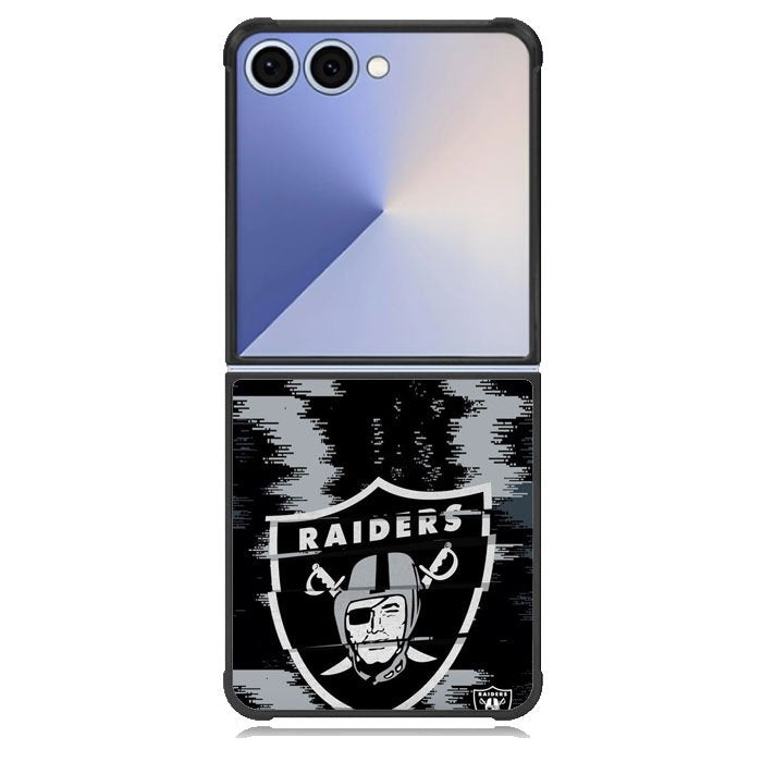 Las Vegas Raiders Nfl Team Logo Samsung Galaxy Z Flip 7 Case DC1010