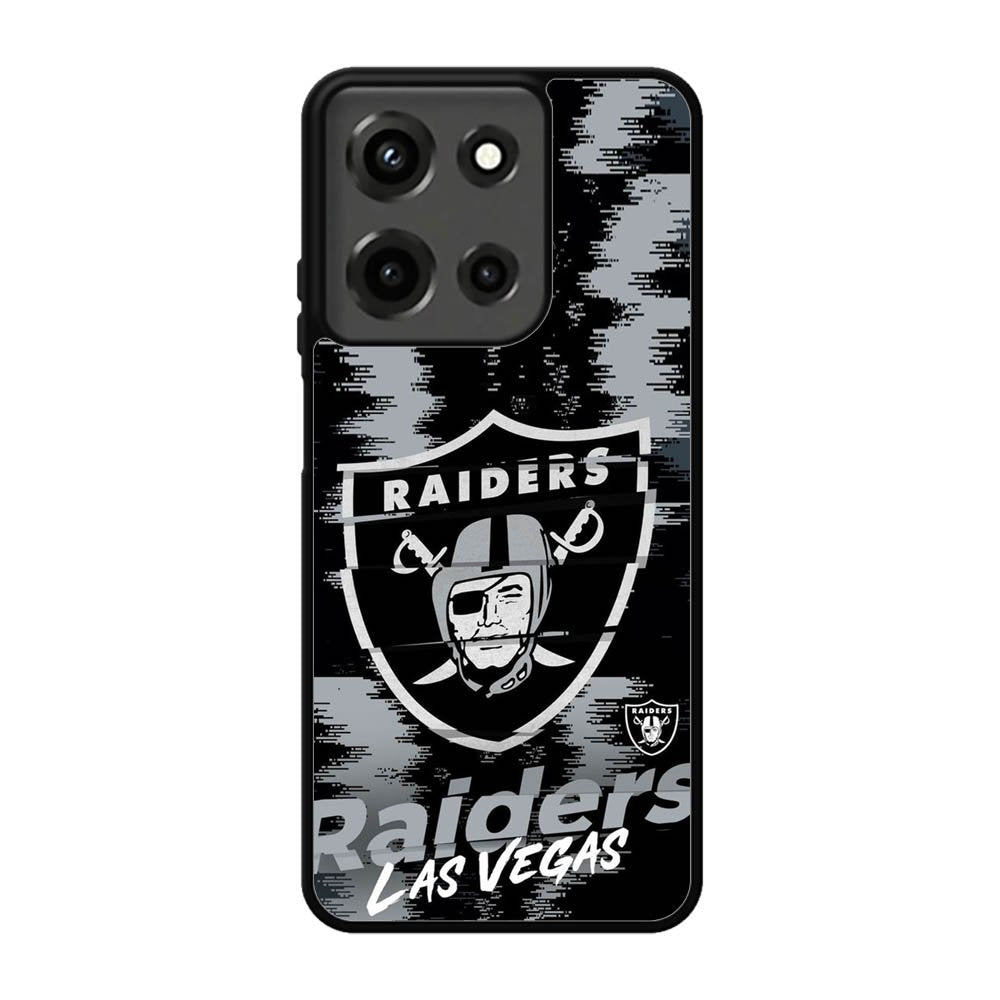 Las Vegas Raiders NFL Team Logo Motorola Moto G 5G 2025 Case DC7579