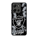 Las Vegas Raiders NFL Team Logo Motorola Moto G 5G 2025 Case DC7579