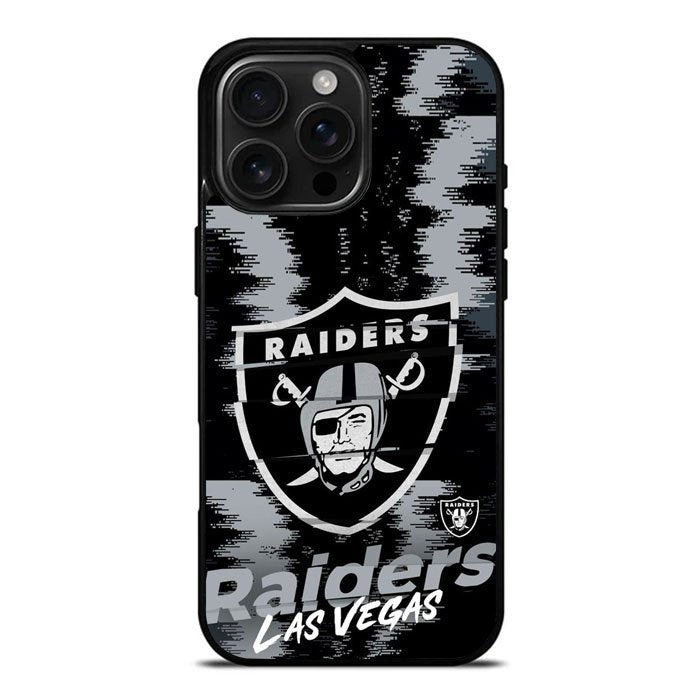 Las Vegas Raiders Nfl Team Logo iPhone 16 Pro Max Case DC1010