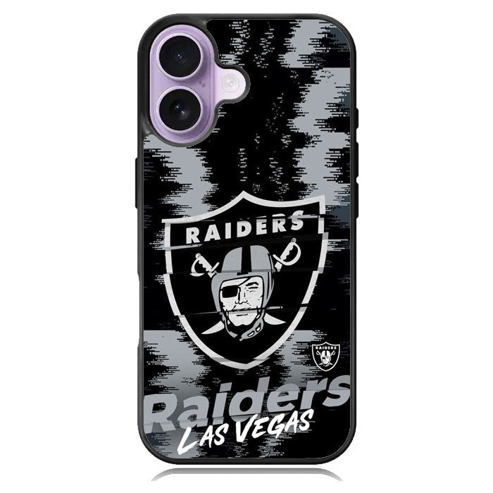 Las Vegas Raiders Nfl Team Logo iPhone 16 Case DC1010