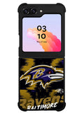 Baltimore Ravens NFL Team Logo Samsung Galaxy Z Flip 5 5G 2023 Case