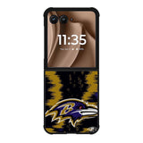 Baltimore Ravens NFL Team Logo Motorola Moto RAZR Plus 2025 Case