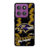 Baltimore Ravens NFL Team Logo Motorola Moto Edge 60 Pro Case