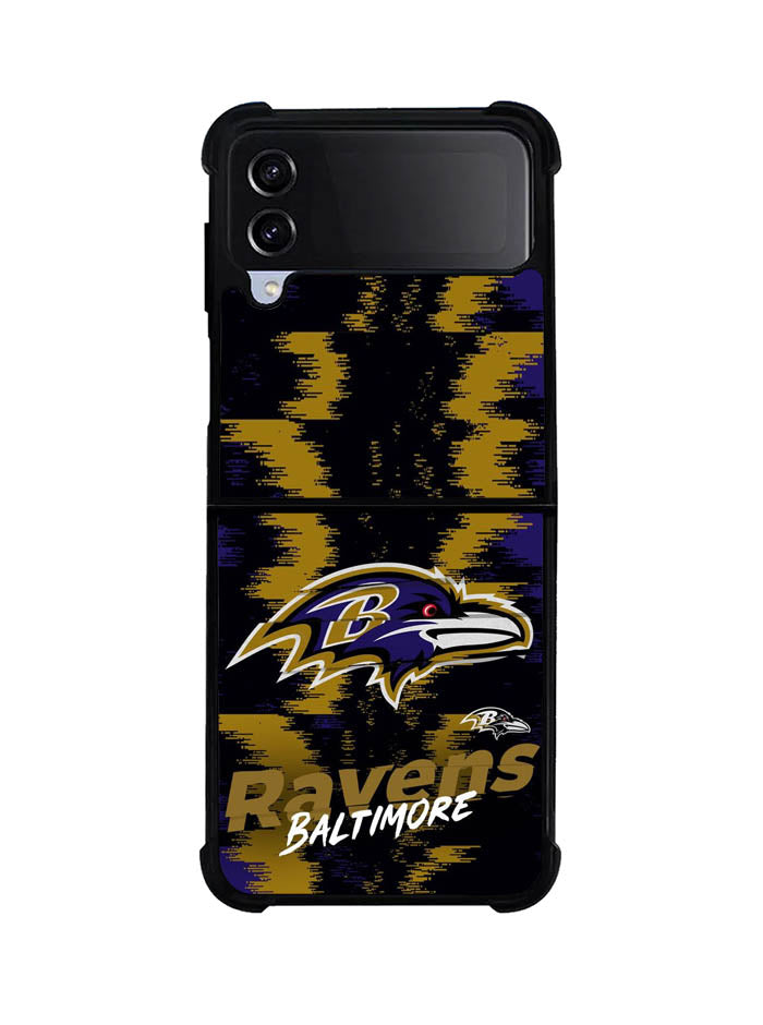 Baltimore Ravens NFL Team Logo Samsung Galaxy Z Flip 4 5G 2022 Case