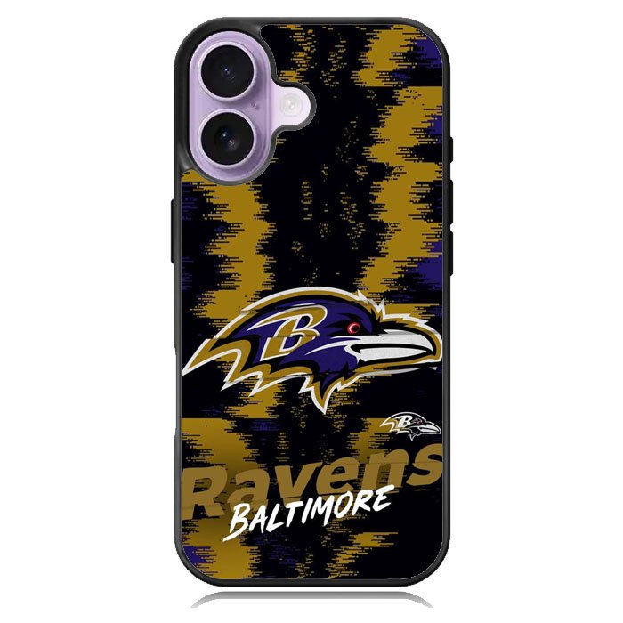 Baltimore Ravens Nfl Team Logo iPhone 16 Plus Case DC0139