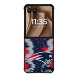 New England Patriots NFL Team Logo Motorola Moto RAZR Plus 2025 Case