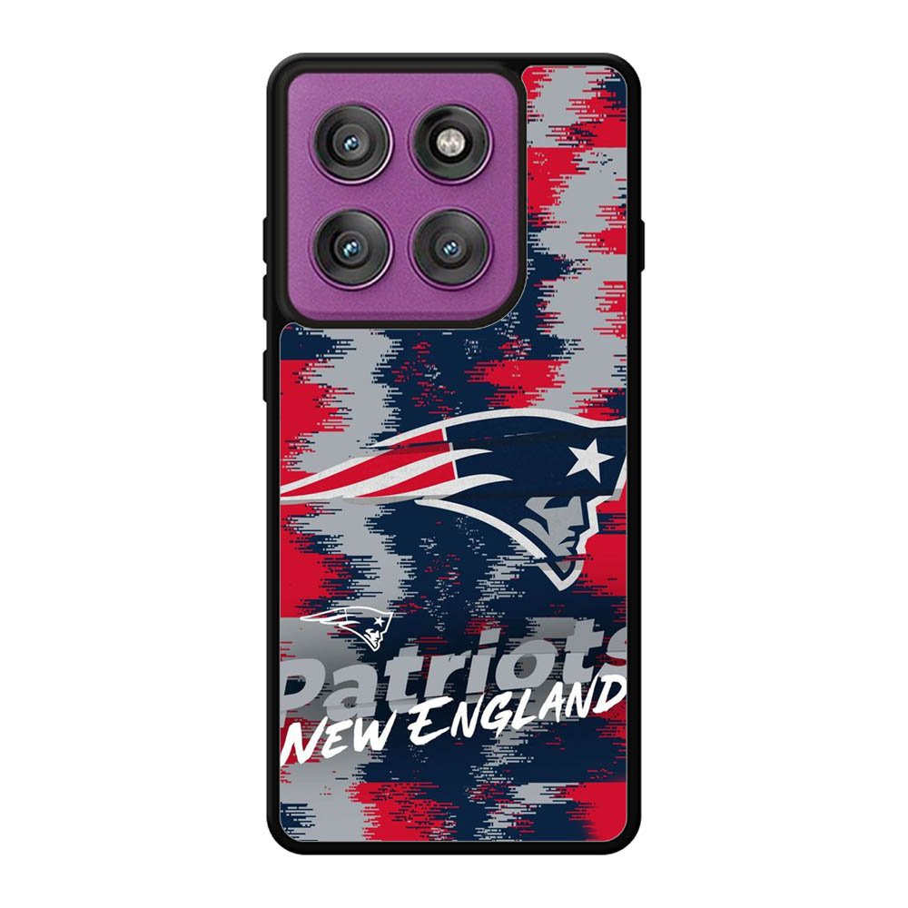 New England Patriots NFL Team Logo Motorola Moto Edge 60 Pro Case