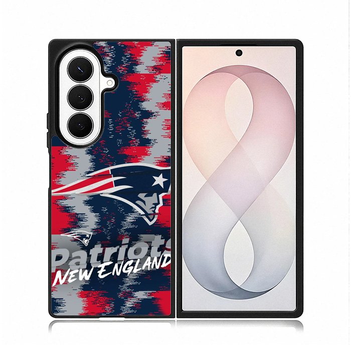 New England Patriots Nfl Team Logo Samsung Galaxy Z Fold 8 Ultra Case DC1243