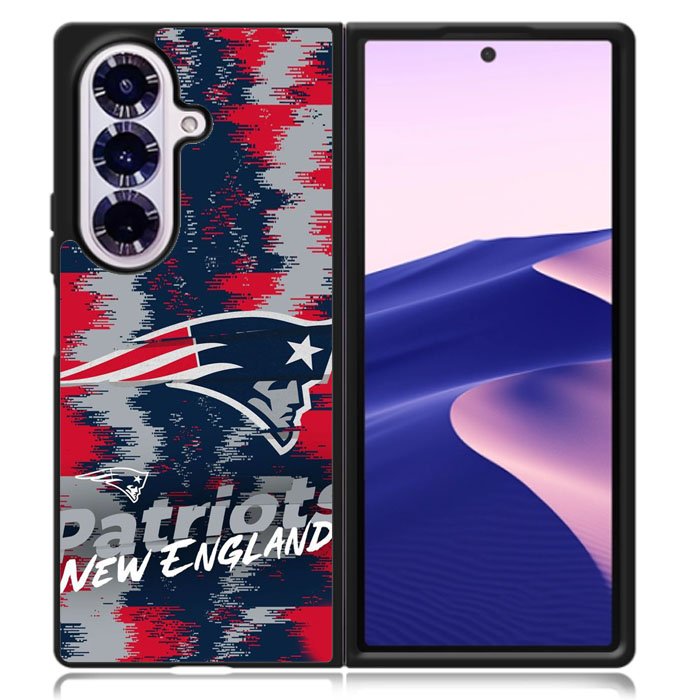 New England Patriots Nfl Team Logo Samsung Galaxy Z Fold 7 Case DC1243