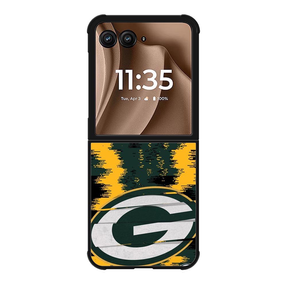 Green Bay Packers NFL Team Logo Motorola Moto RAZR Plus 2025 Case