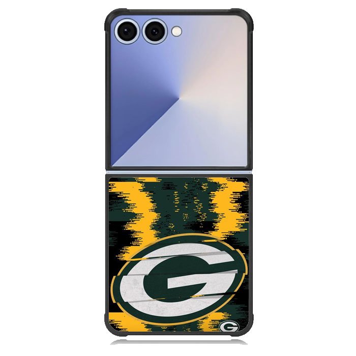 Green Bay Packers Nfl Team Logo Samsung Galaxy Z Flip 7 Case DC0740
