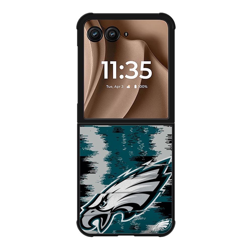 Philadelphia Eagles NFL Team Logo Motorola Moto RAZR Plus 2025 Case