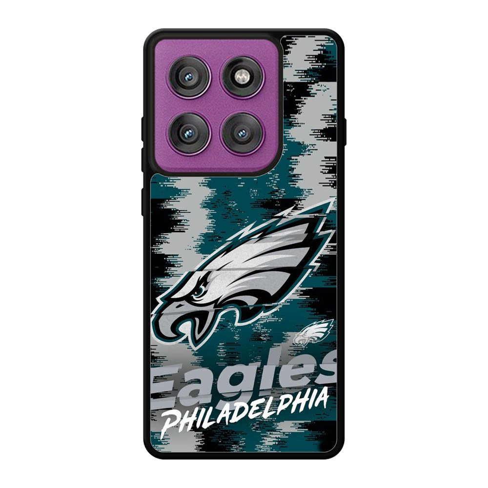 Philadelphia Eagles NFL Team Logo Motorola Moto Edge 60 Pro Case