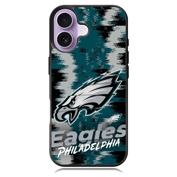 Philadelphia Eagles Nfl Team Logo iPhone 16 Case DC1418