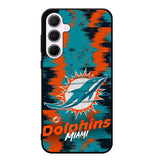 Miami Dolphins Nfl Team Logo Samsung Galaxy A55 5G Case DC1137
