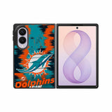 Miami Dolphins Nfl Team Logo Samsung Galaxy Z Fold 8 Case DC1137