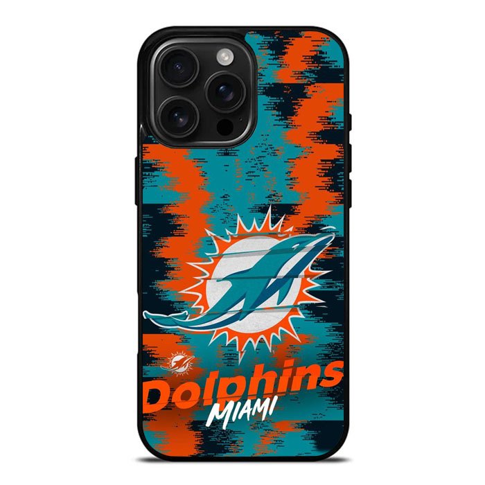 Miami Dolphins Nfl Team Logo iPhone 16 Pro Max Case DC1137