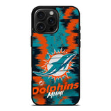 Miami Dolphins Nfl Team Logo iPhone 16 Pro Case DC1137