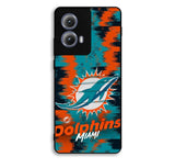 Miami Dolphins NFL Team Logo Motorola Moto Edge 2024 Case DC6634