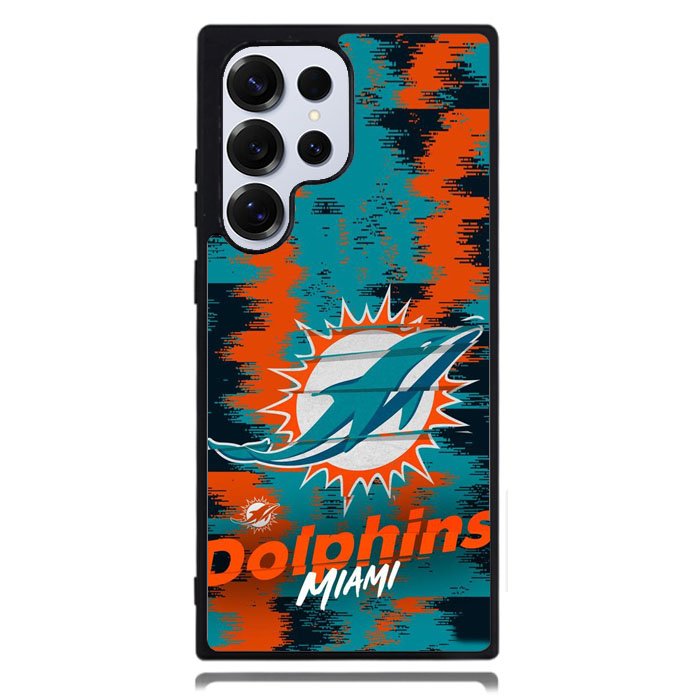 Miami Dolphins Nfl Team Logo Samsung Galaxy S25 Ultra Case DC1137