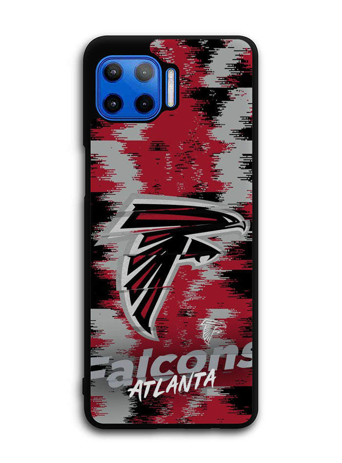 Atlanta Falcons NFL Team Logo Motorola Moto One 5G Case , Moto One 5G UW Case , Moto G 5G Plus Case