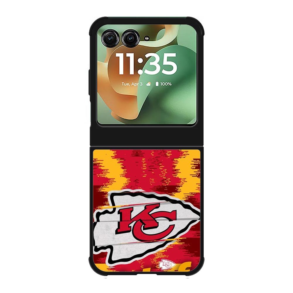 Kansas City Chiefs NFL Team Logo Motorola Moto RAZR 2025 Case