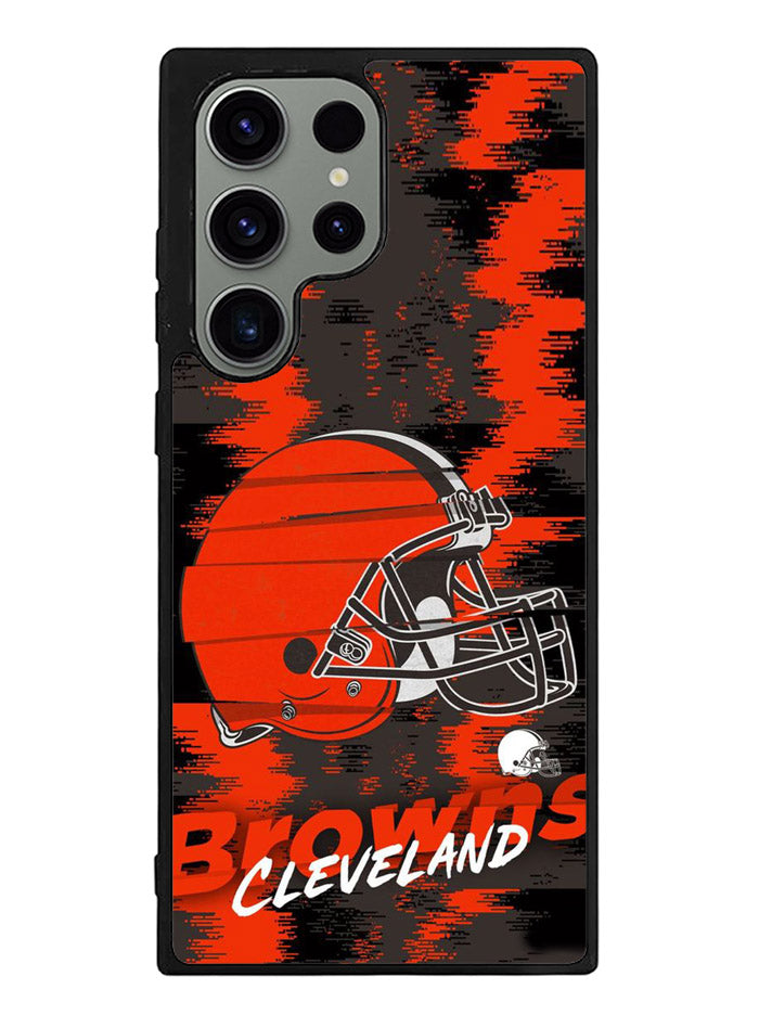 Cleveland Browns Nfl Team Logo Samsung Galaxy S23 Ultra 5G Case
