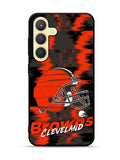 Cleveland Browns Nfl Team Logo Samsung Galaxy S24 Plus 5G , Samsung Galaxy S24+ 5G Case